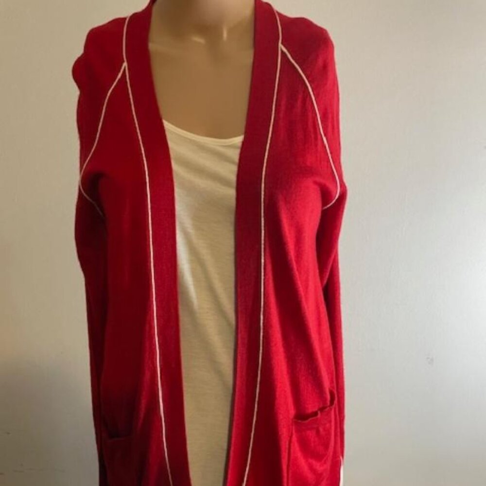 CARDIGAN - Red -Medium